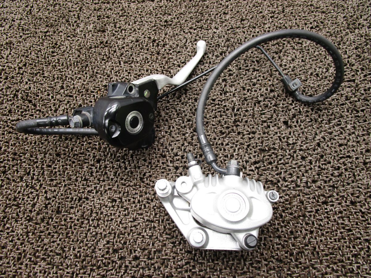 ハーレー XL1200L フロントキャリパー マスター ▲A1522 ブレーキレバー CX3 CX3 Harley Davidson CX 動画有 FI インジェクション