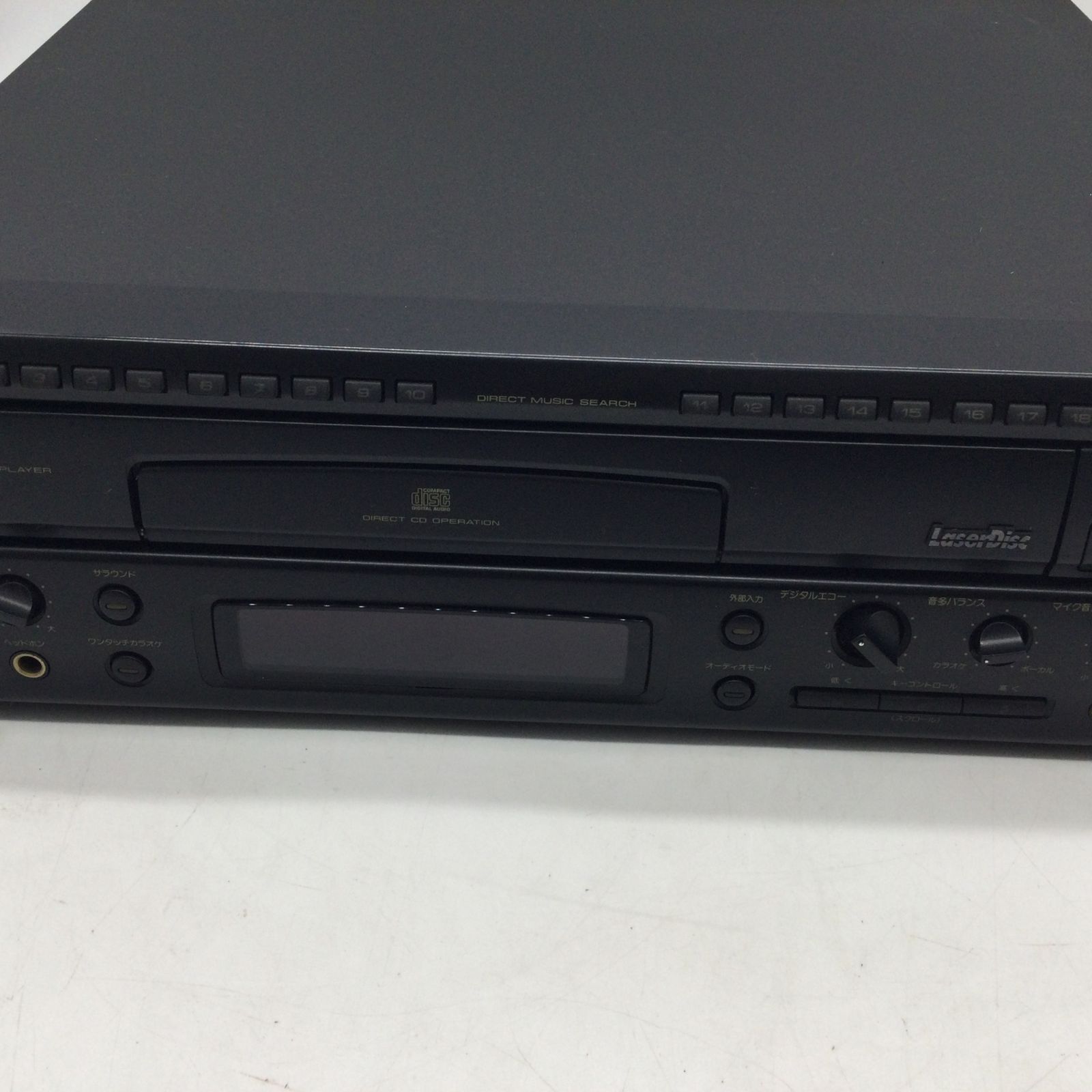 10097 売れ筋 【通電確認済み】PIONEER パイオニア LDプレイヤー CLD