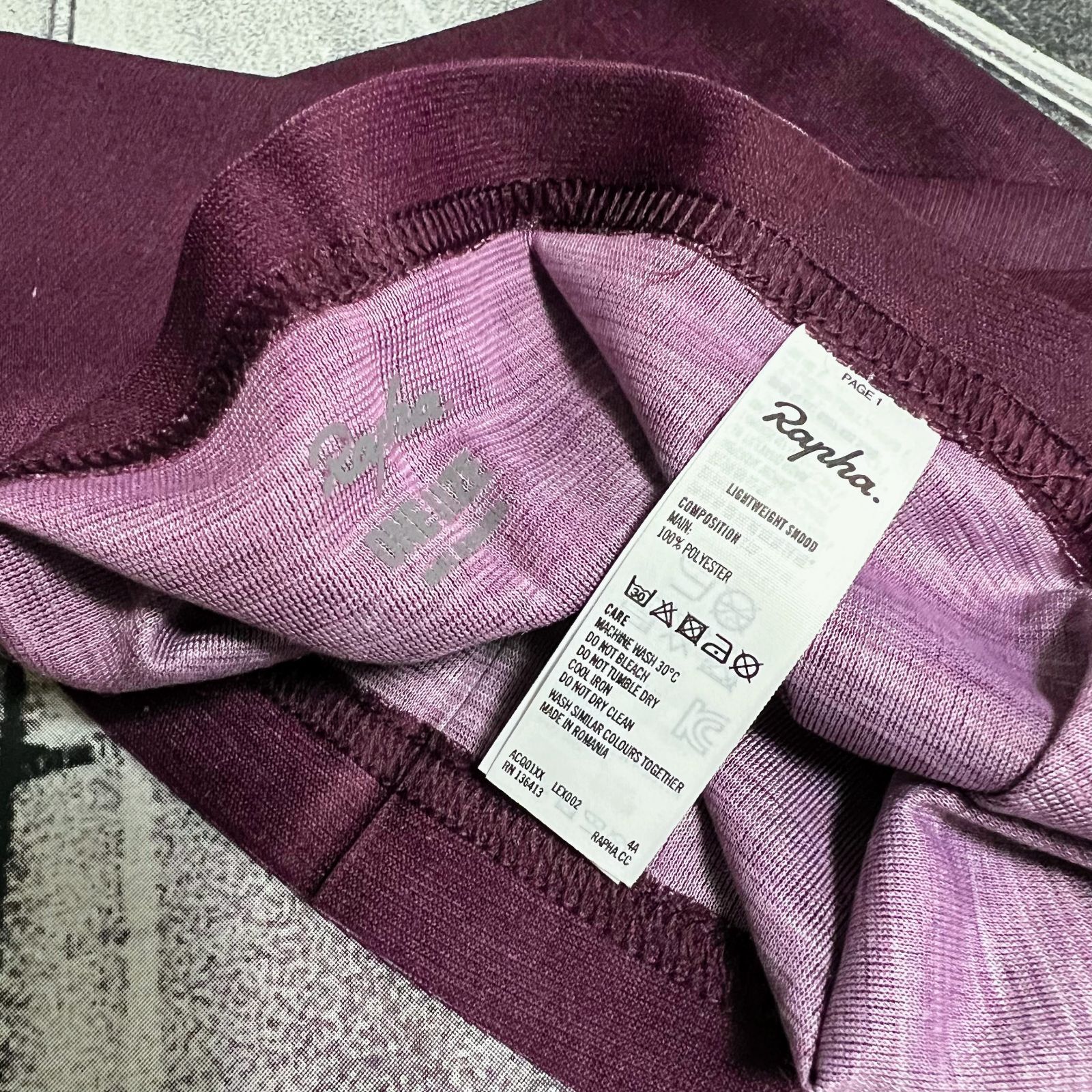 Rapha ラファ] Lightweight Snood ワイン ライトウェイト スヌード