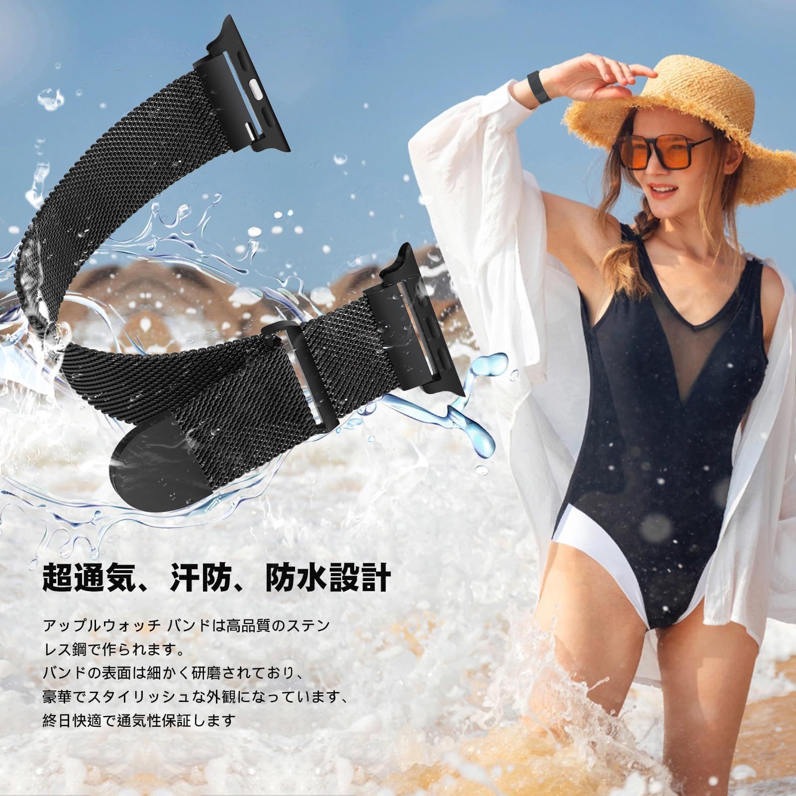 バンド コンパチブル アップルウォッチ CAERMA 38mm : 40mm 41mm 42mm Apple Watch 送料無料CAERMA 44mm 49mm y081020m CAERMA]