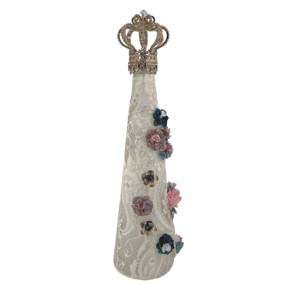 中古】空ボトル Fillico フィリコ フラワー 花 デザイン 白
