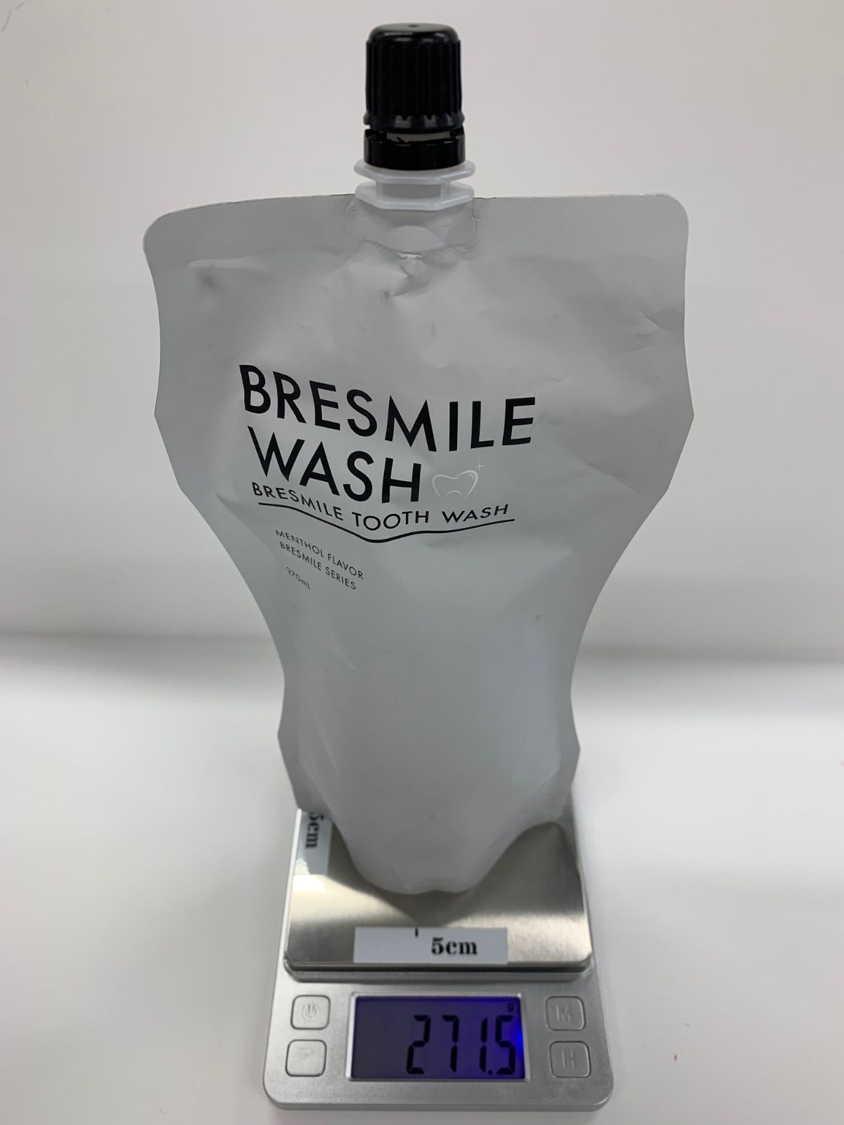 ブレスマイルウォッシュ 液体歯みがき 270mL BRESMILE ブレスマイルウォッシュ3個  | 汚れが見える マウス