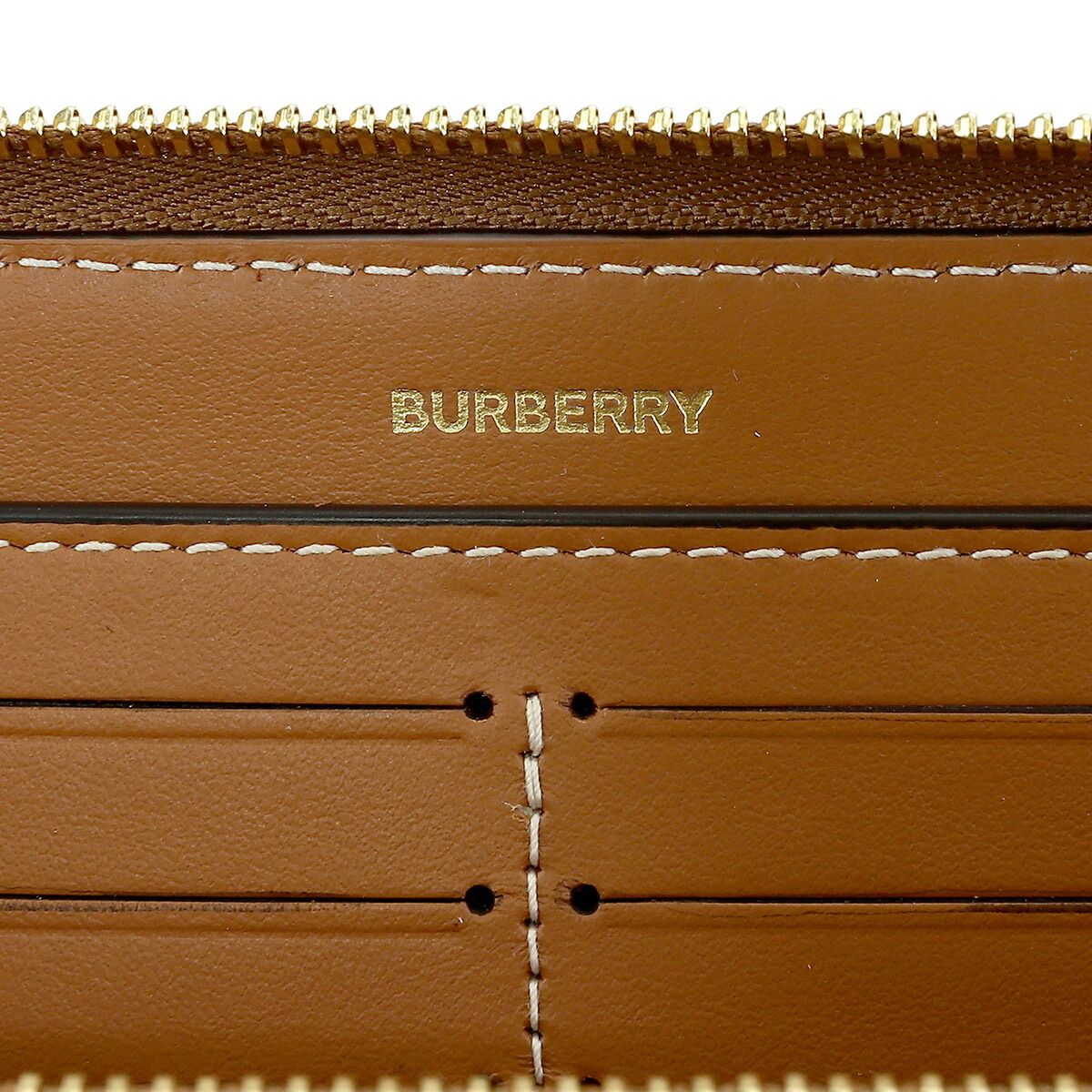 新品 バーバリー BURBERRY 長財布 ラウンドジップウォレット