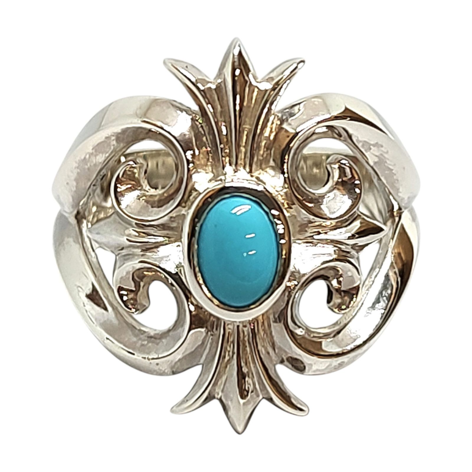 Kenshiro ケンシロウ キャスト リング 指輪 ターコイズ付き 20号