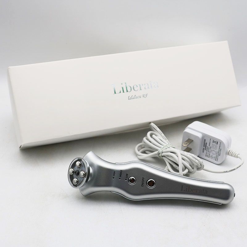 中古美品 Liberata リベラータ ララルーチュRF CP-1000RF シルバー 美顔器 ER7-02-60