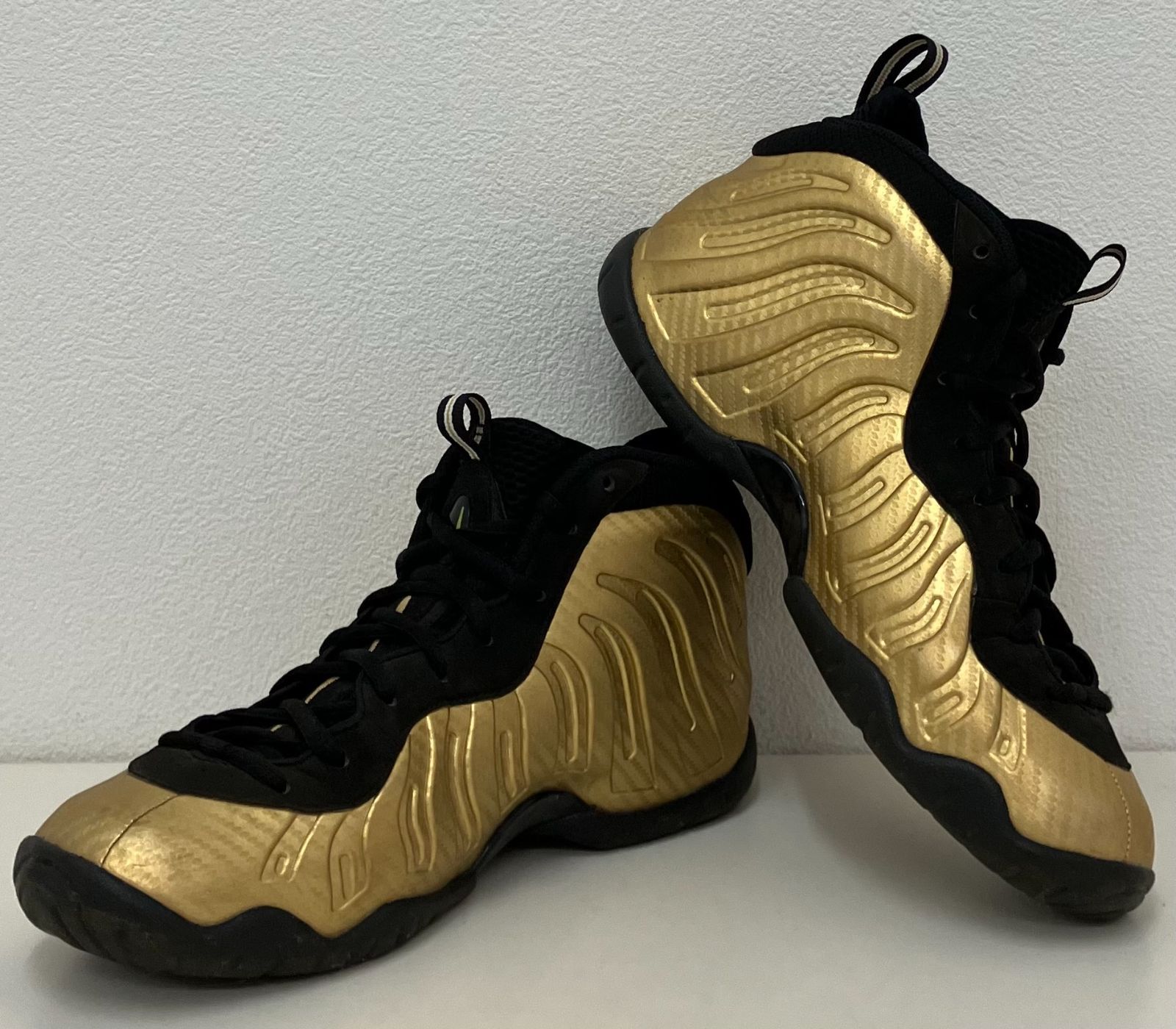 24.5cm スニーカー Nike GS Air Foamposite Pro "Metallic Gold" ナイキ GS エアフォームポジット プロ "メタリック ゴールド" 644792-701