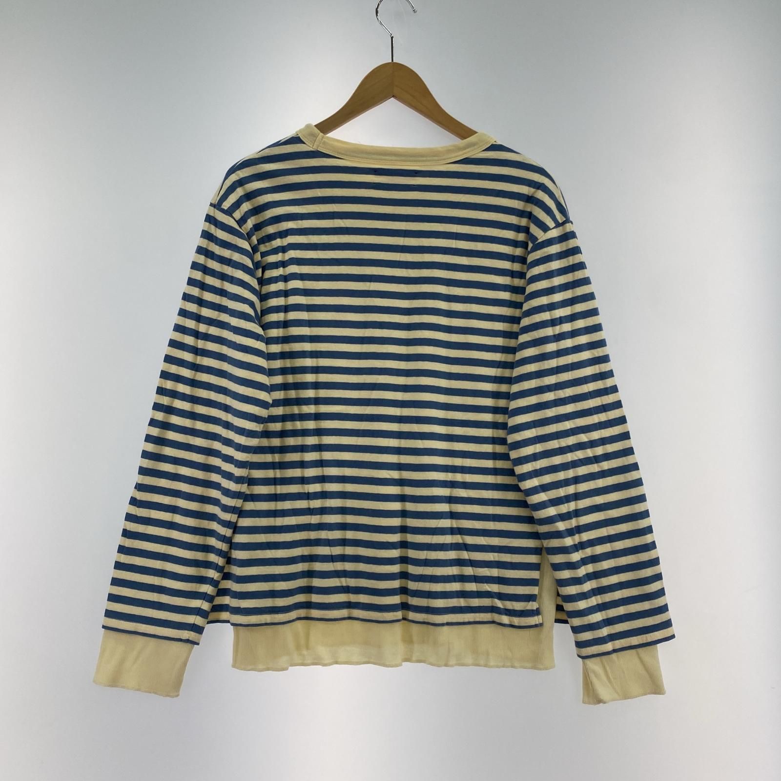 MEYAME メヤメBORDER DOUBLE LONG SLEEVE TEE⭐︎ MEYAME メヤメ ボーダーダブルロングスリーブTシャツ BORDER