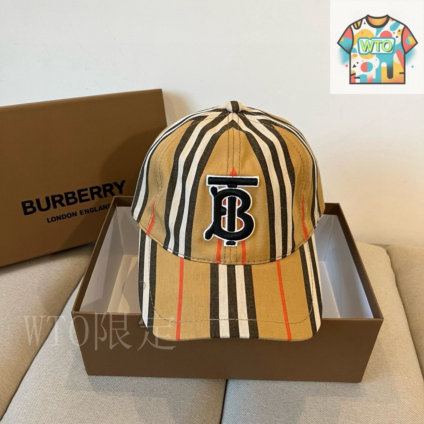 今日特価】BURBERRY 早春ベースキャップ - メルカリ