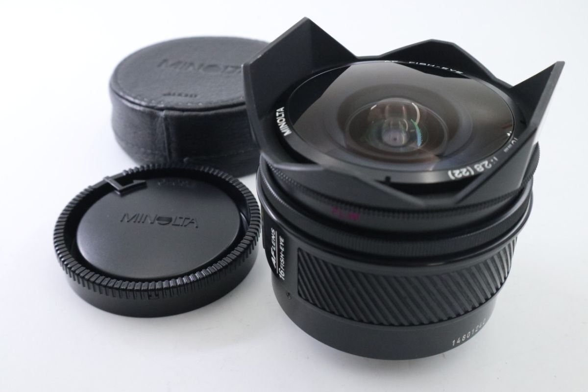 Minolta ミノルタ AF Fish-Eye 16mm F|2.8 22 AFレンズ f03187