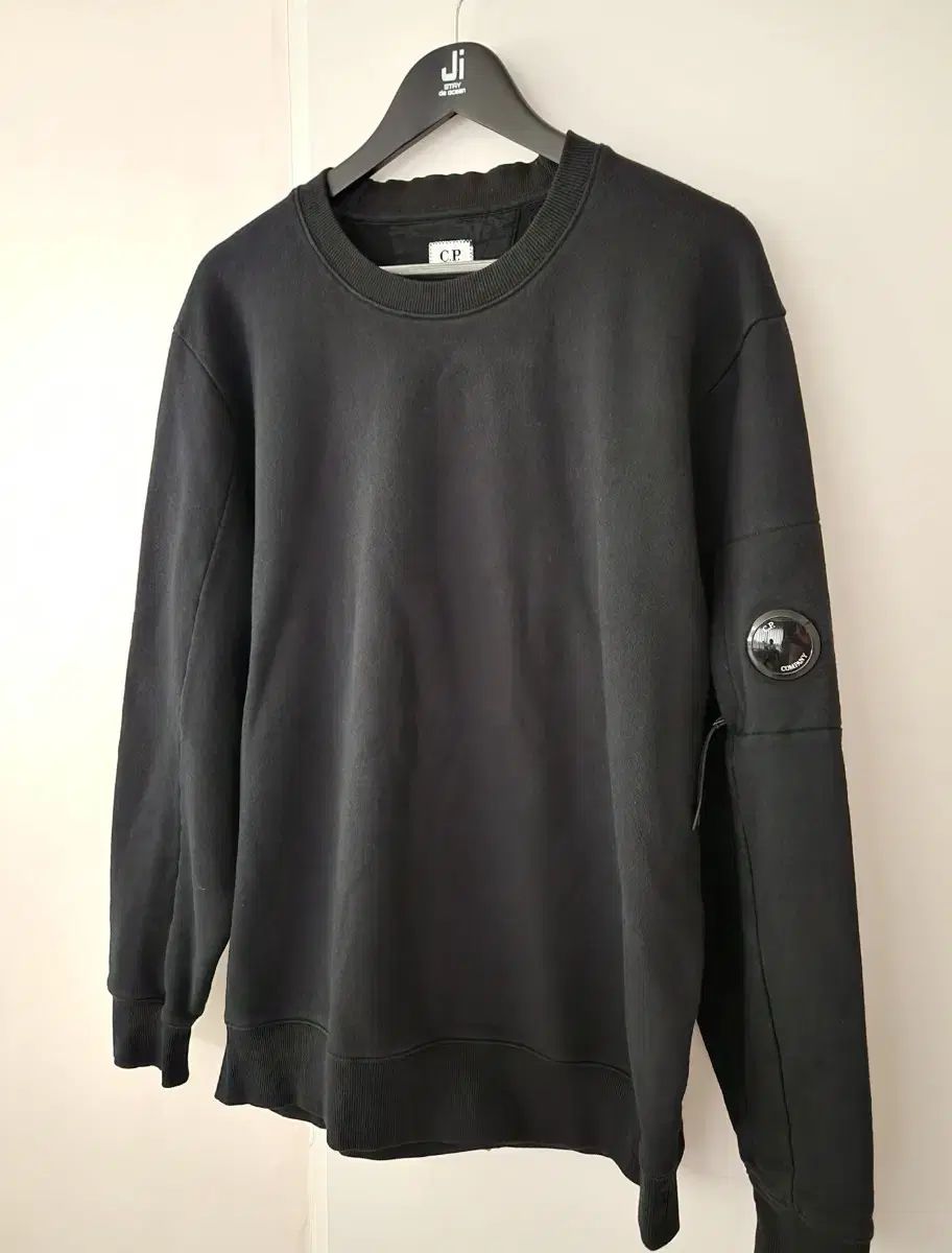 CP カンパニー レンズ ワッペン パーカー 黒 サイズ XXL