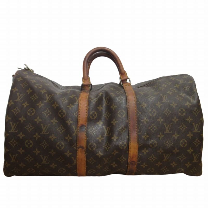 ルイ・ヴィトン キーポル・バンドリエール55 ボストンバッグ　1990s 楽天市場】【中古】LOUIS VUITTON ルイヴィトン モノグラム