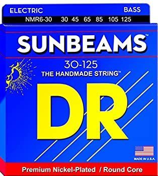 -非常に良い DR ベース弦 6弦 SUNBEAM ニッケルメッキ .030-.125 NMR6-30