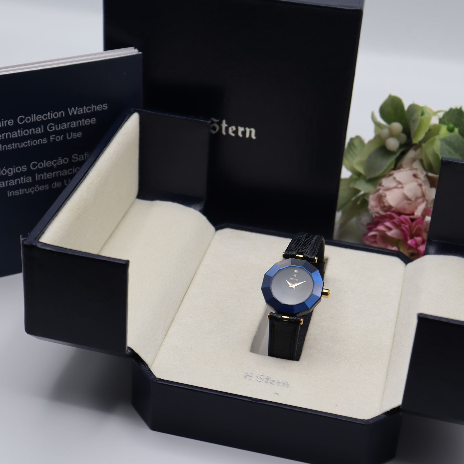 H.Stern エイチスターン 時計 クォーツ 1Pダイヤモンド H.Stern エイチスターン 時計 クォーツ 1Pダイヤモンド H.Stern エイチ