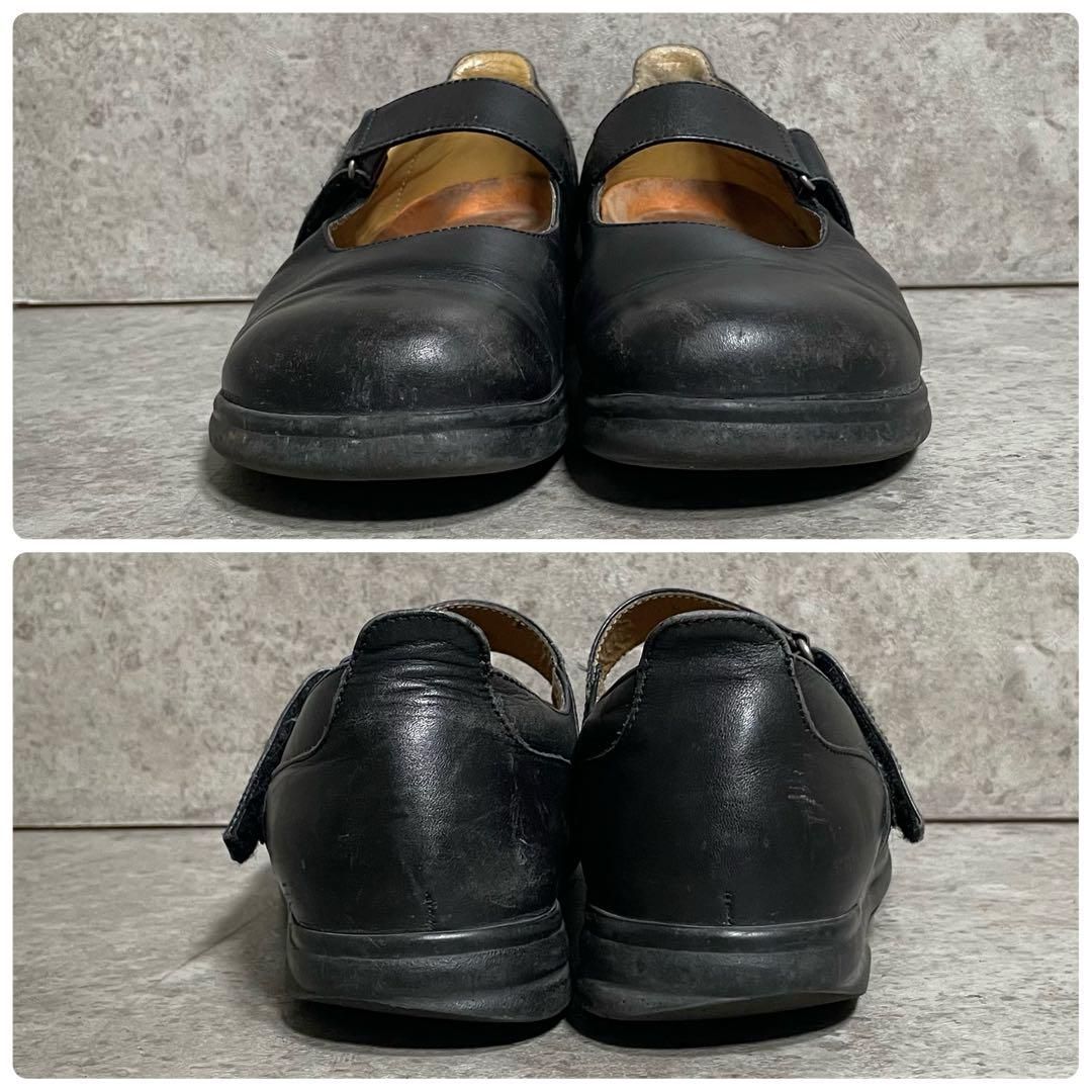 【美品】ビルケンシュトック フットプリンツ メリージェーン アナポリス24 黒 美品】ビルケンシュトック フットプリンツ メリージェーン