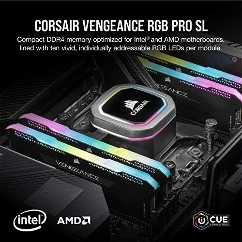 Corsair DDR4-3600MHz デスクトップPC用 メモリ VENGEANCE RGB PRO SL