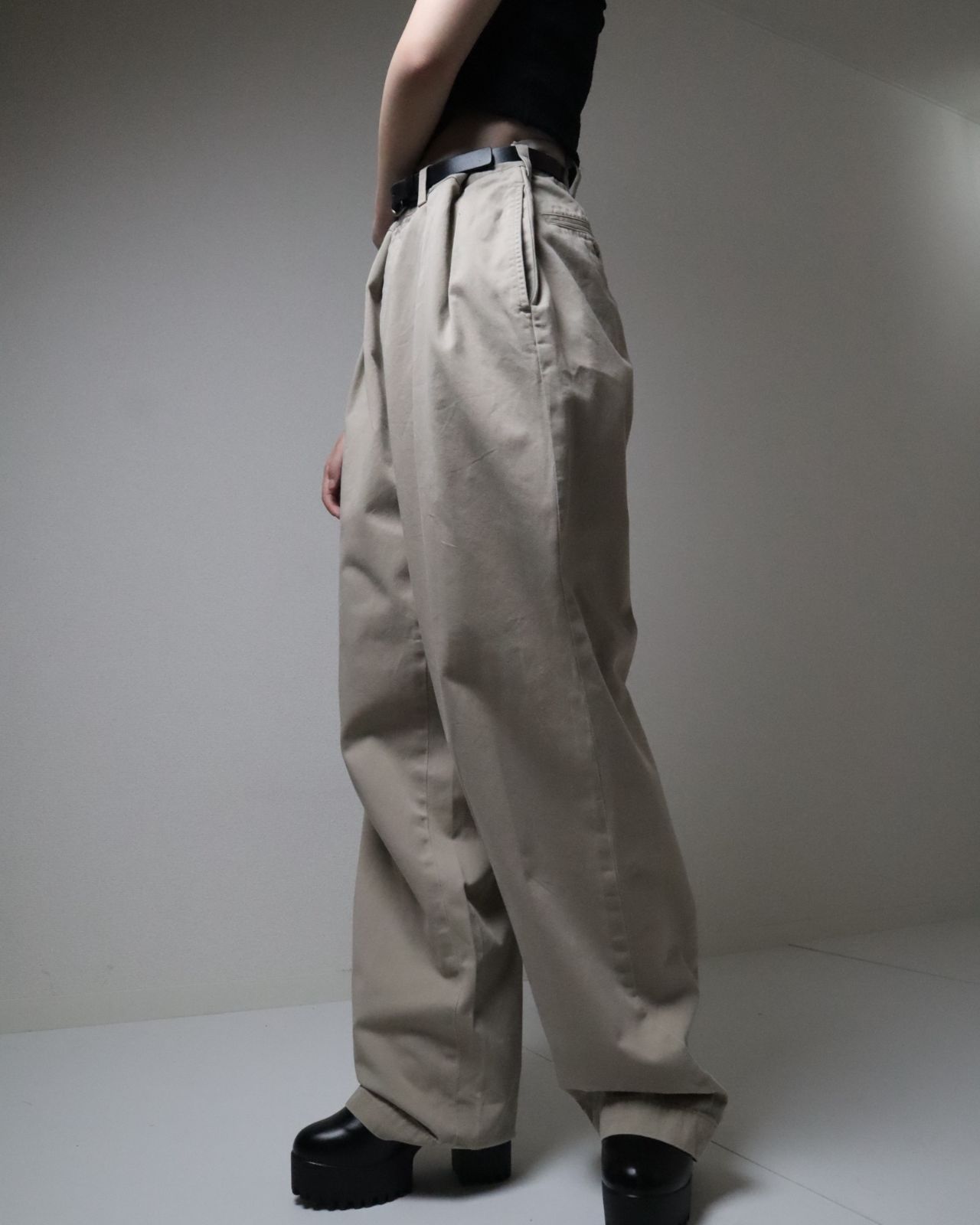 1990s Polo by Ralph Lauren ANDREW PANT 2tuck wide classic