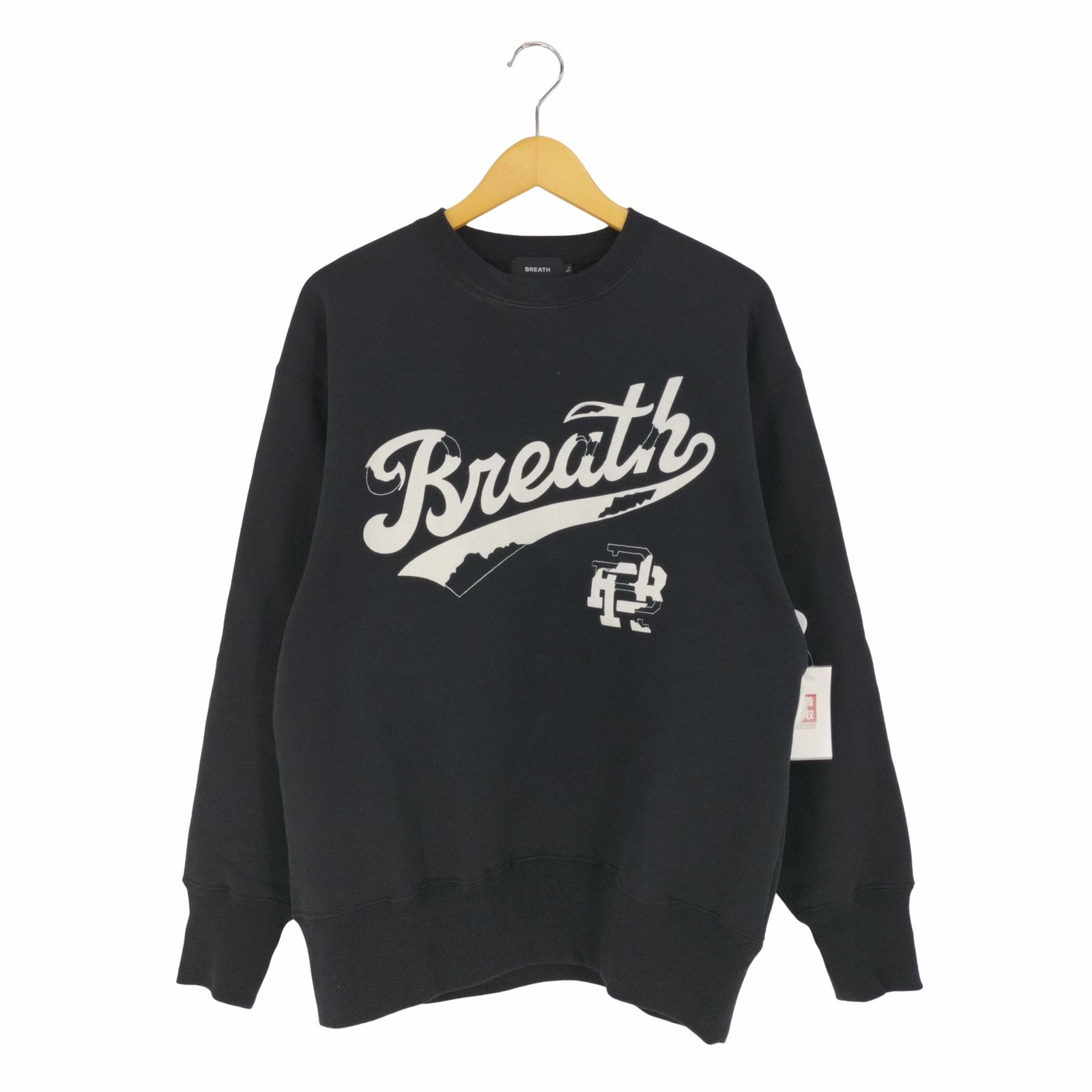 ユーズドフルギ USED古着 LOGO CRASH CREW NECK SWEAT ロゴクラッシュ