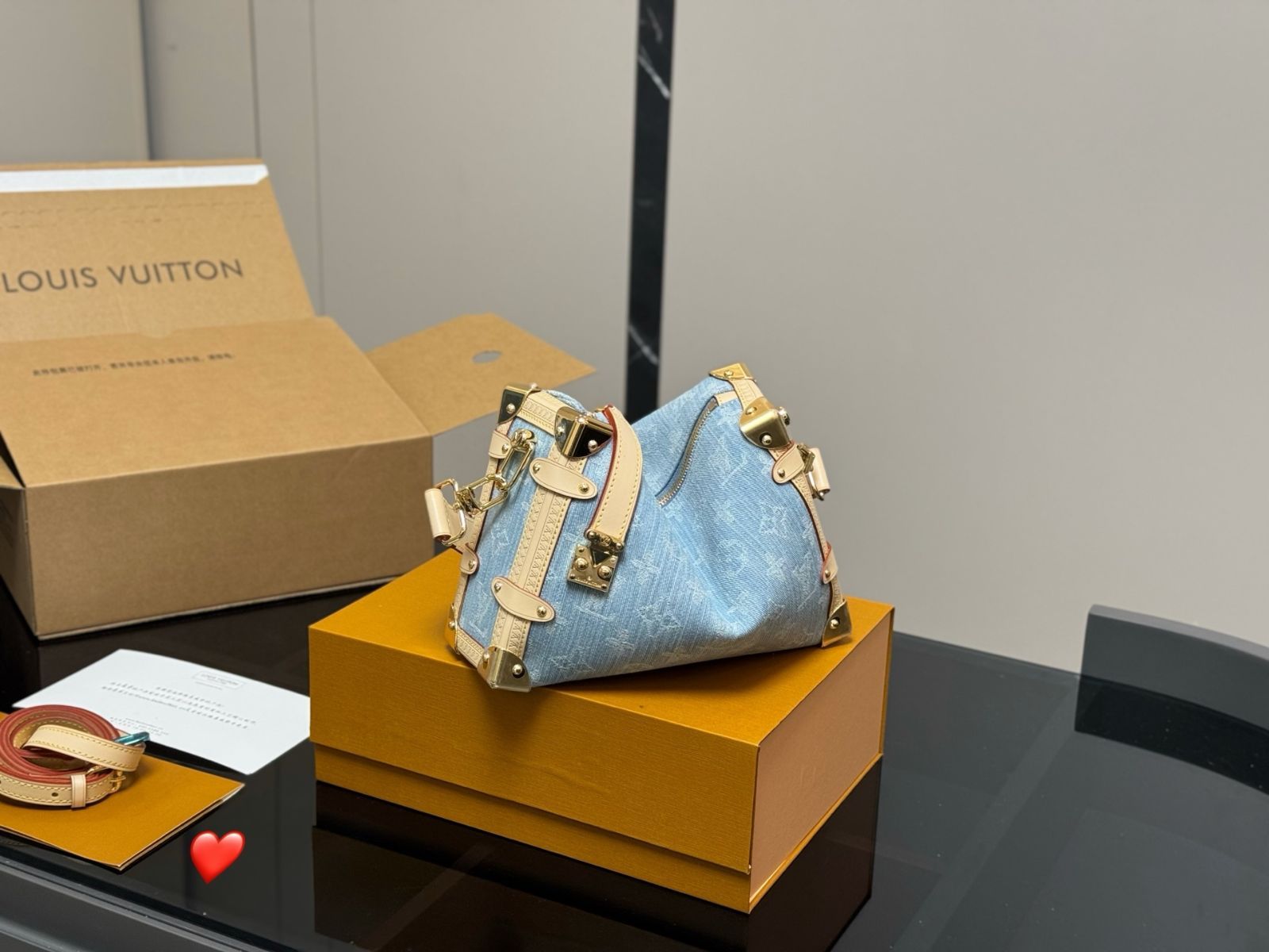 LOUIS VUITTON ソフトボックスバッグ ? 23×16cm |