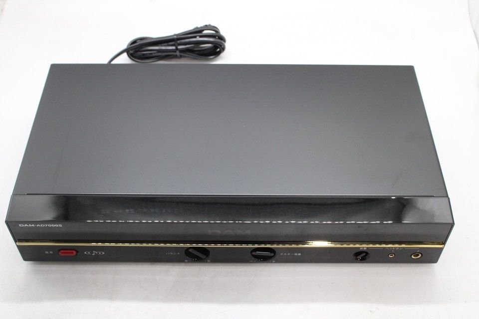 ジャンク 第一興商 パワーアンプ DAM-AD7000Ⅱ カラオケ DAM