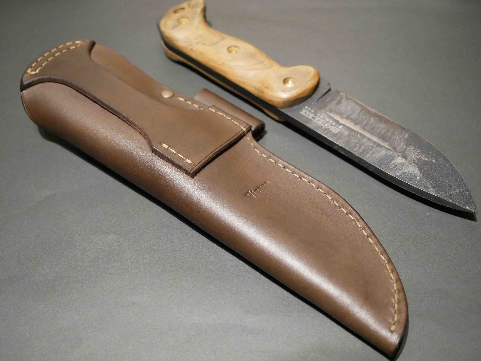 KA-BAR BK2専用 ブッシュクラフトシース 2 / ダークブラウン - メルカリ