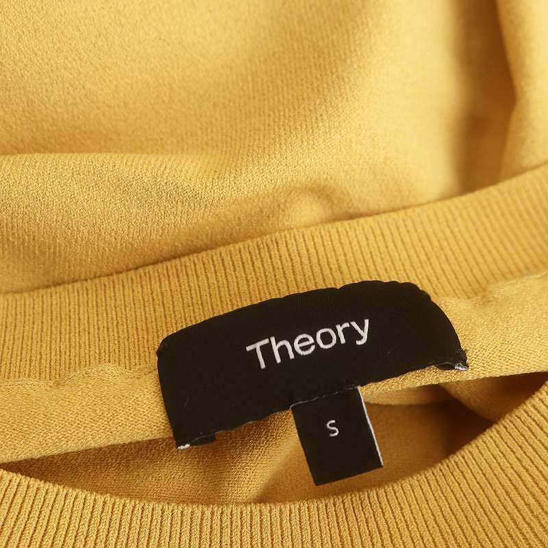 美品 セオリー Compact Crepe Coccon PO サマーニット セオリー Theory COMPACT CREPE COCOON PO ノースリーブニット