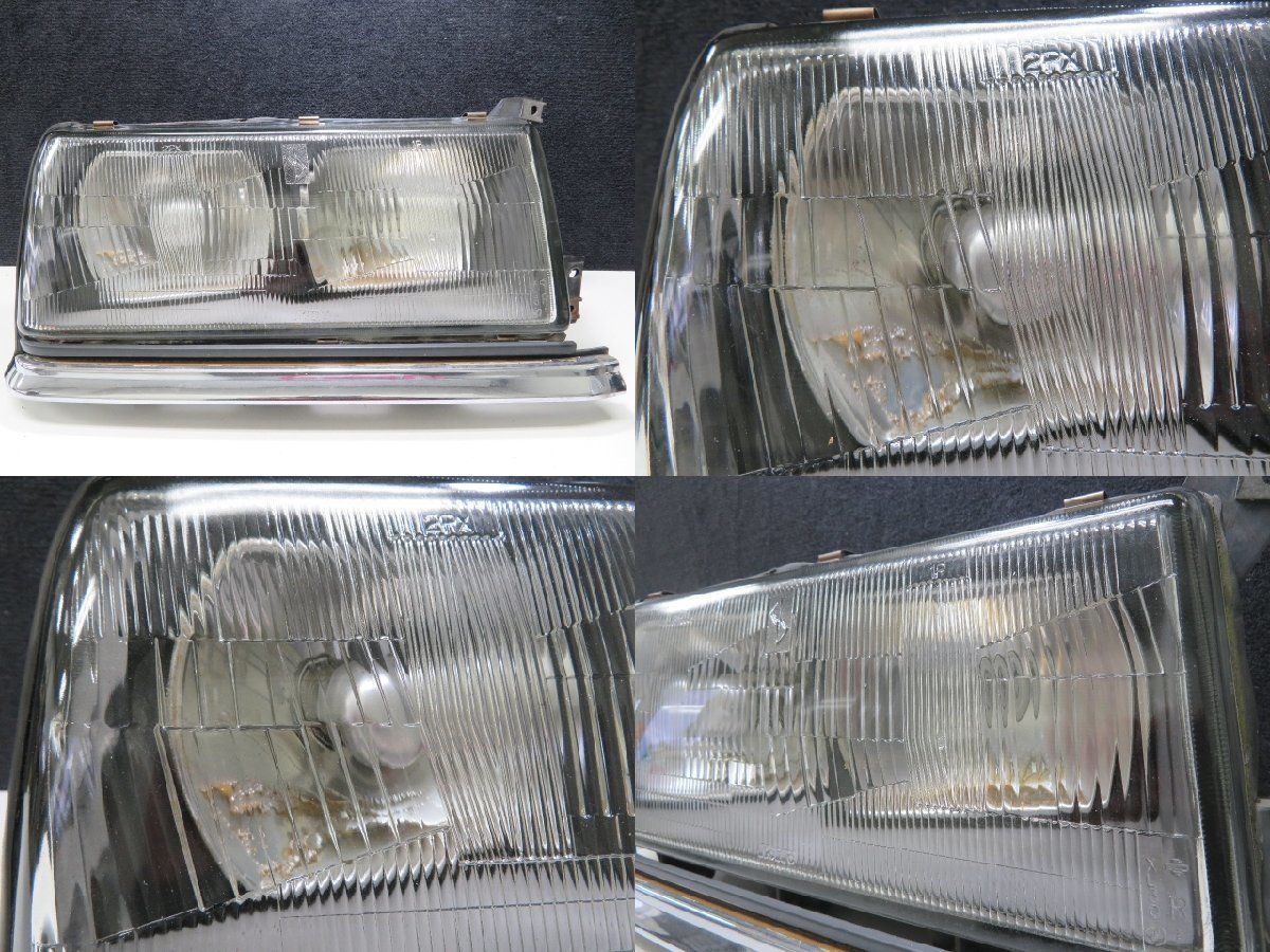 ☆日産スカイラインDR30 RSターボ（鉄仮面）のヘッドライト左右SET