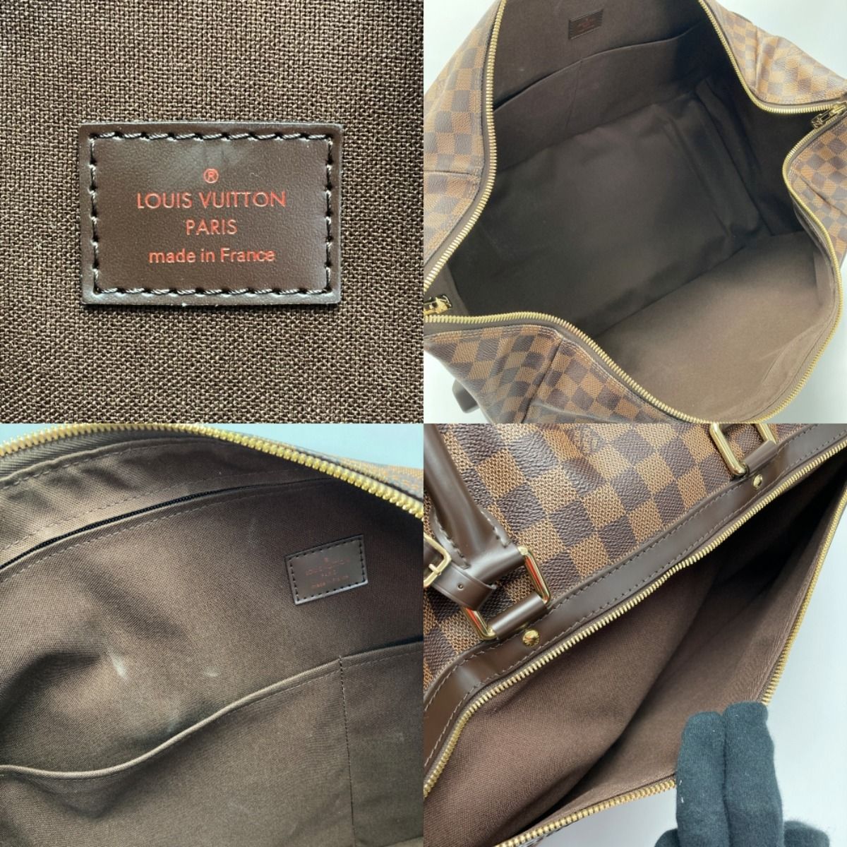 ☆☆LOUIS VUITTON ルイヴィトン ダミエ エオール50 N23205 キャリーバッグ ボストンバッグ 布袋有