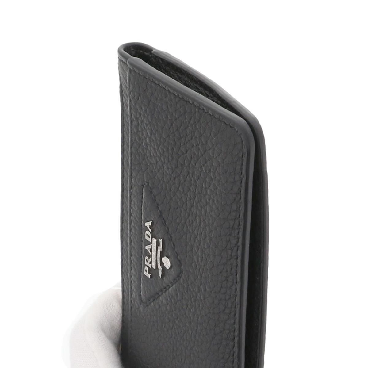 PRADA ナイロン 名刺入れ 黒 ナイロン PRADA(プラダ) カードケース・名刺入れ(メンズ) - 海外