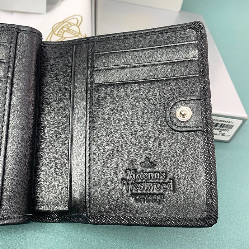 新品 ヴィヴィアンウエストウッド 二つ折り財布 三つ折り がま口