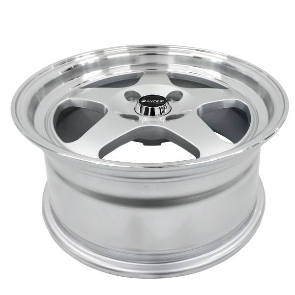 4本セット Rayone Racing 536 15インチ 7J+35 4H PCD100 シルバー