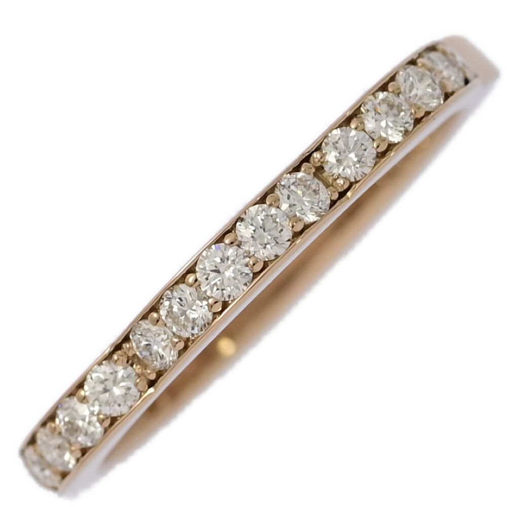 0.3ct フラワーモチーフ･ダイヤモンドリング･指輪 K18PG 750-2.1g 13号 53 ピンクゴールド 翌日配送可 ♀ N レディース 592884