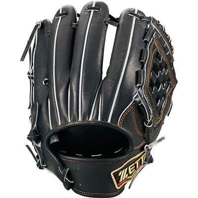 店頭展示品　ゼット　野球　硬式グラブ　プロステイタス　二塁手・遊撃手用　ZETT BASEBALL　硬式グローブ　右投げ用(LH)　BPROG560-1900　ブラック　50000