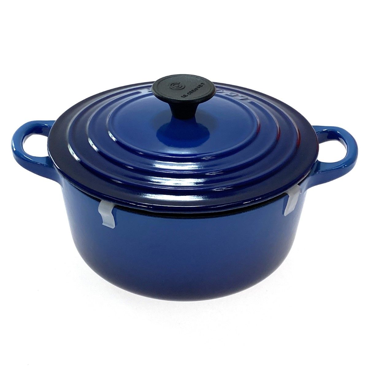 LE CREUSET ルクルーゼ ココット・ロンド 18cm アズールブルー 未使用