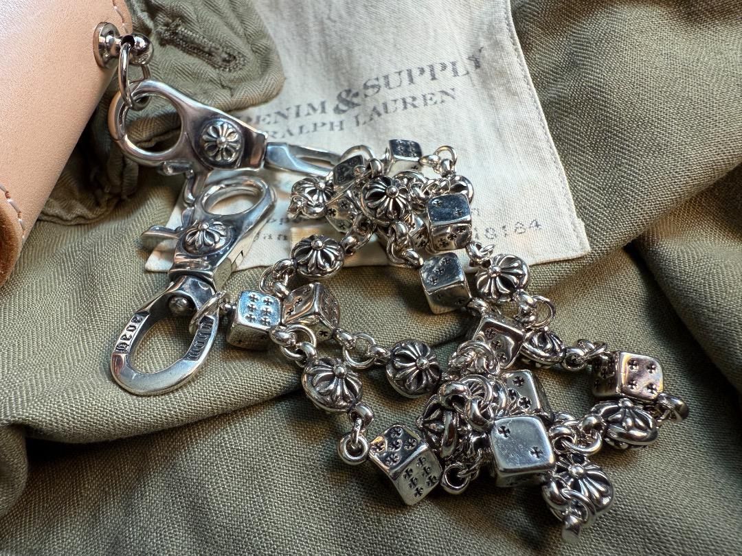 ウォレットチェーン Dice×Flowerウォレットチェーン