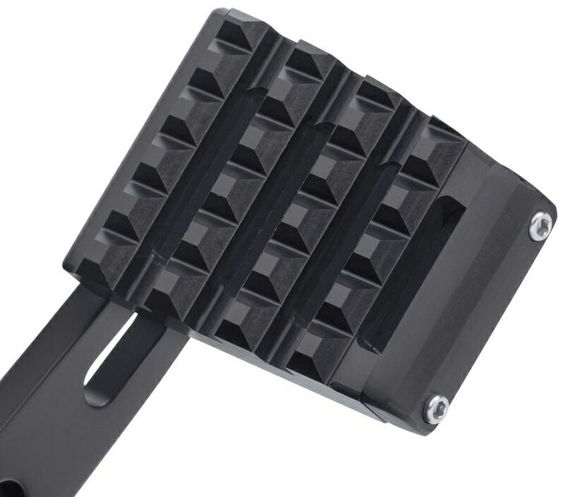 ドミニオン ブラック ブレーキペダルパッド ラージ 2018年以降FLソフテイル