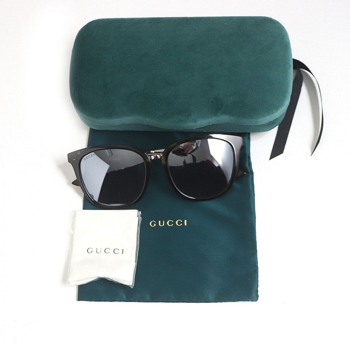 美品◇GUCCI グッチ GG0073SK ミケーレデザイン ミラーレンズ