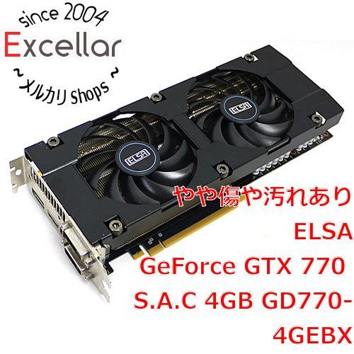 ELSA製 GeForce GTX 760 4GB GDDR5 S.A.C搭載（NVIDIA(GEFORCE