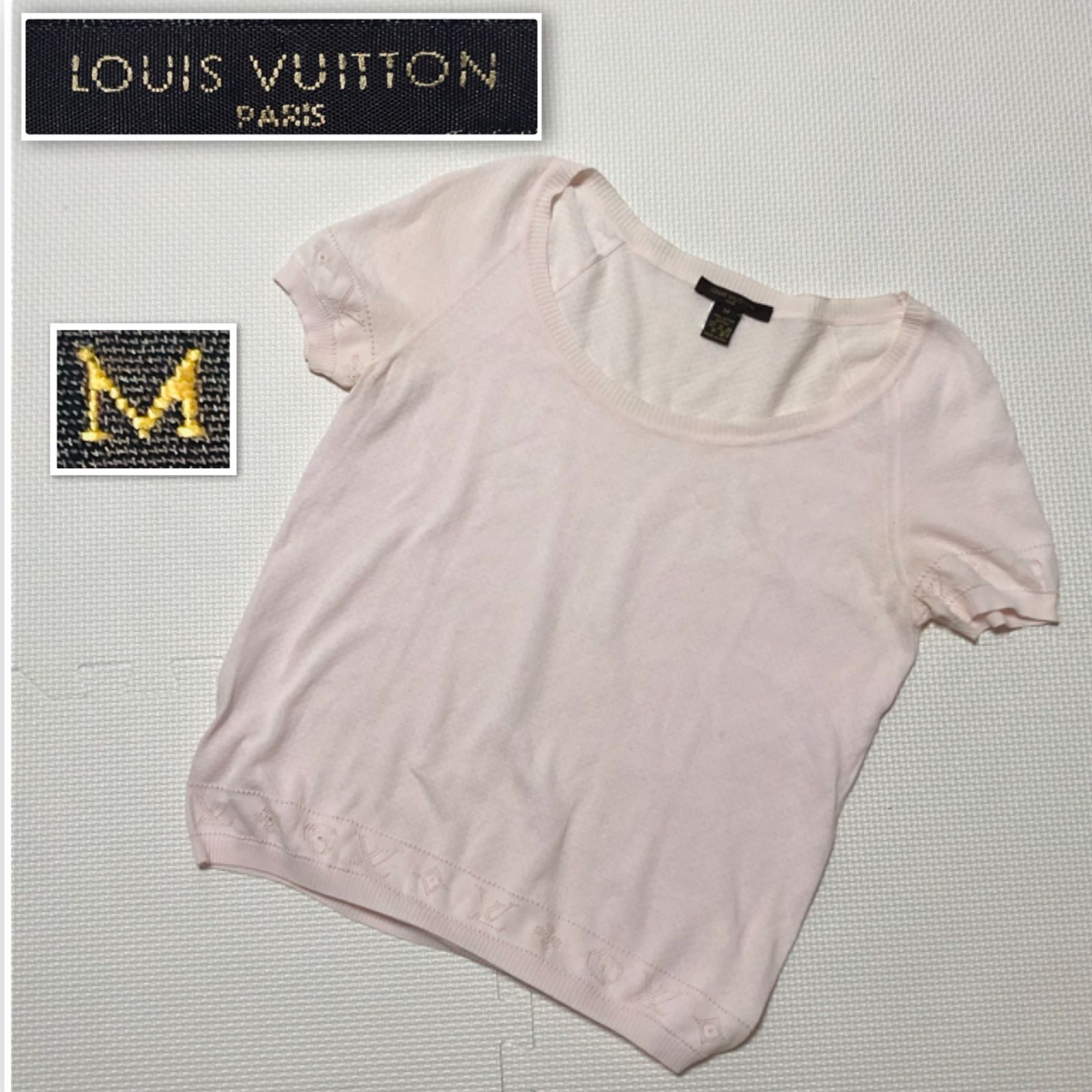 LOUIS VUITTON ルイヴィトン モノグラム サマーニットトップス