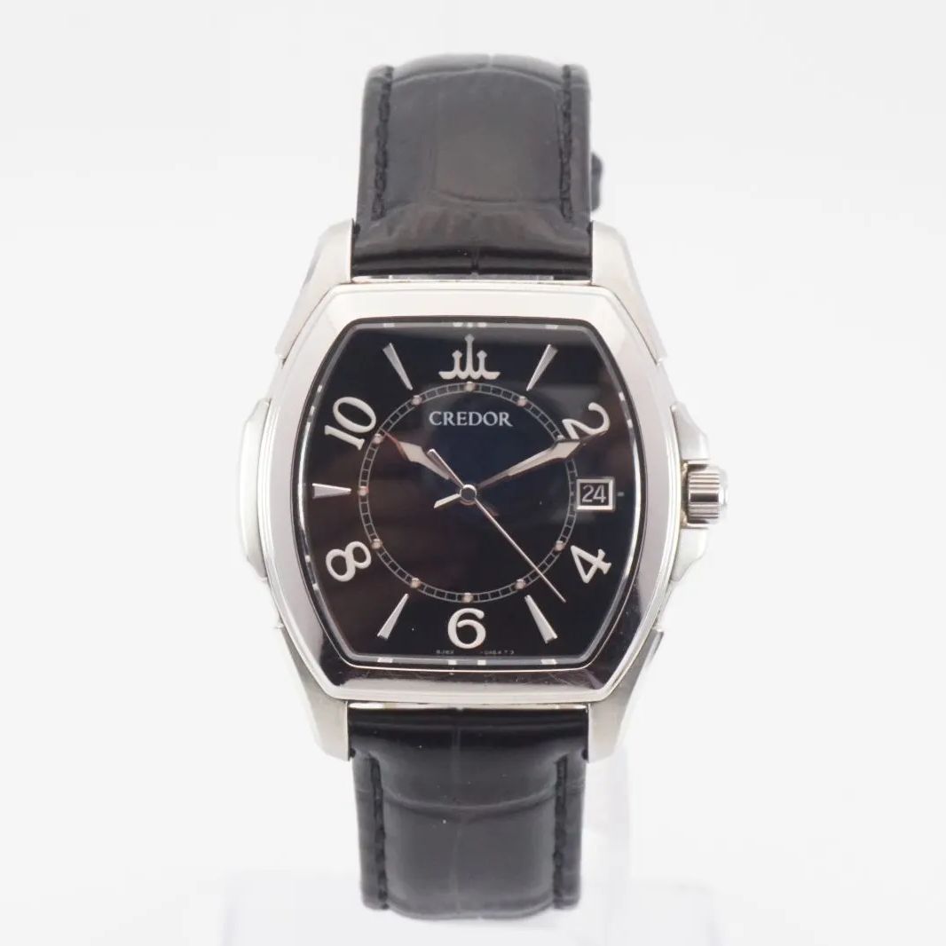 CREDOR 8J82-0AC0 メンズ 腕時計 文字盤黒