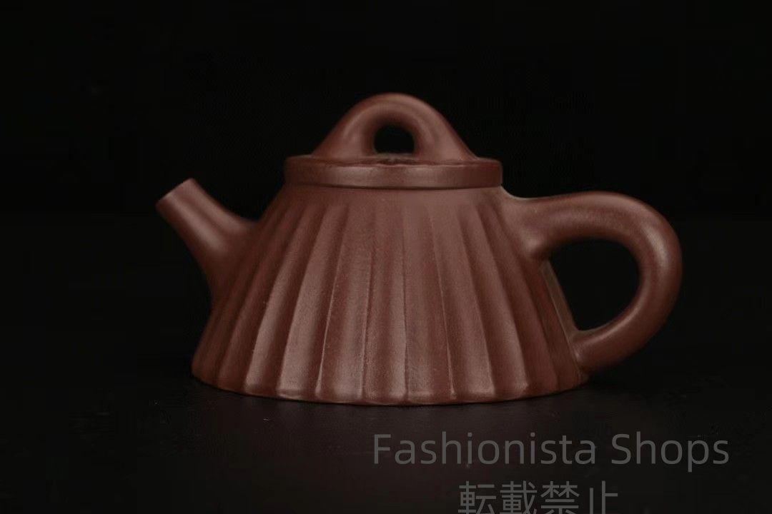 中国古玩 宜興入手 ?原鉱紫泥?紫砂手彫?茶壺? 酒壺 ? 急須? 茶道具?禮品 中国古美術 ptcp83
