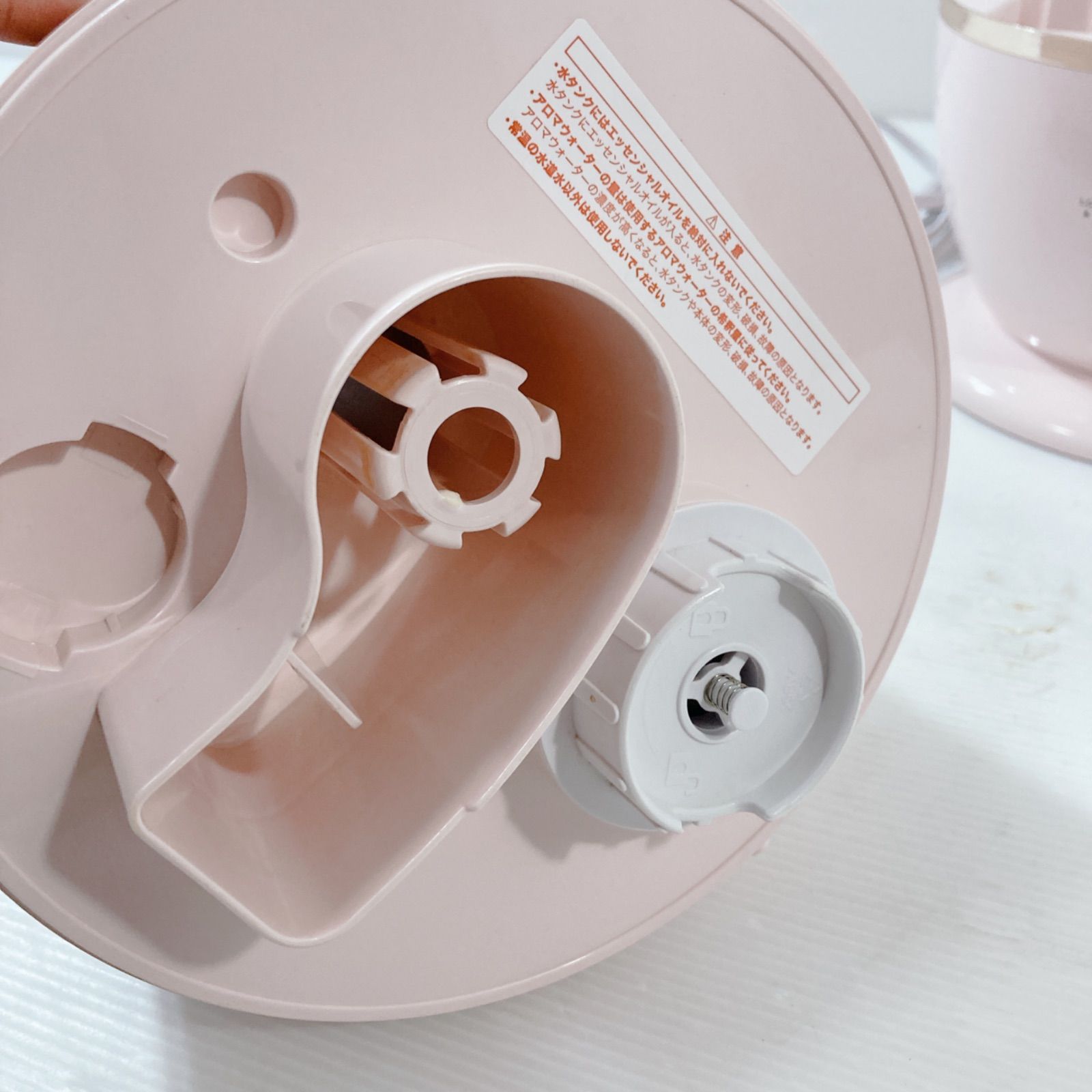 Francfranc シレーヌ超音波式2WAY加湿器 JF88-HF ピンク リモコン付