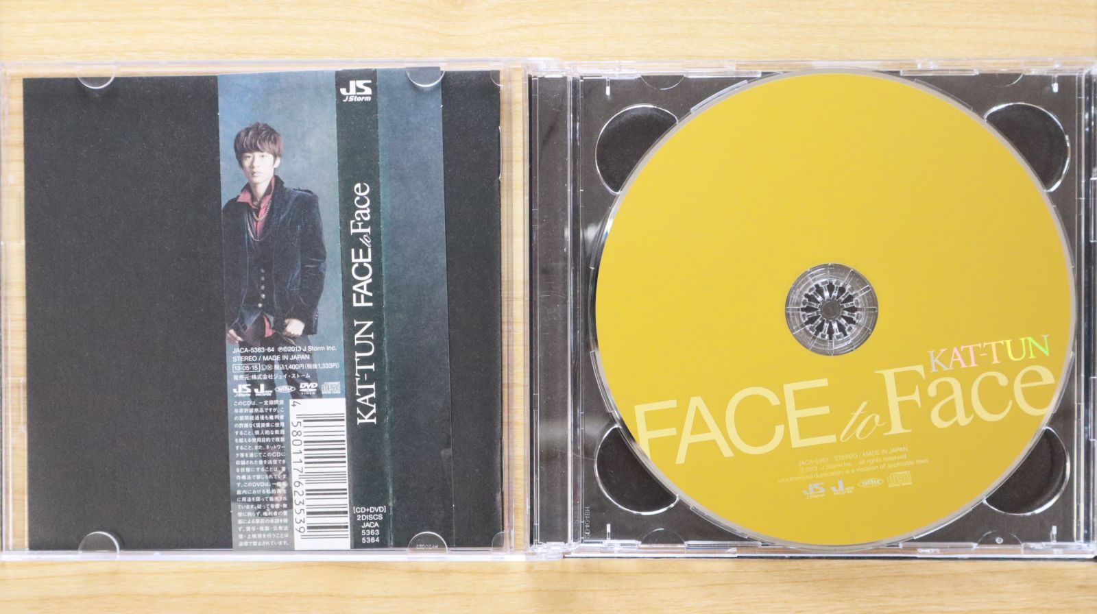 国内盤CD☆カトゥーン/KAT-TUN□ FACE to Face(通常盤/初回