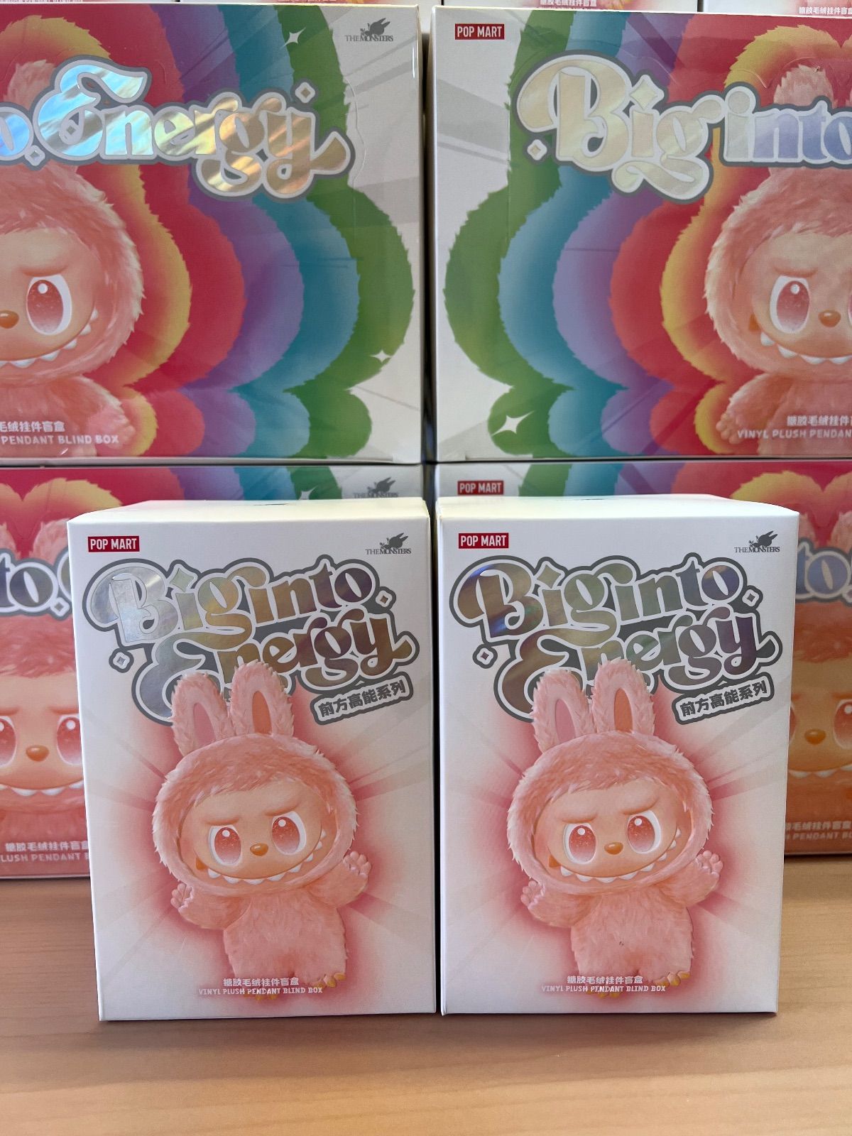 ⭐️【正規品・未開封】ラブブ Labubu Big into Energy 2ピース ポップ