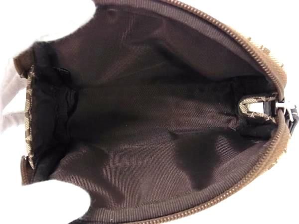 【美品】COACH レザー ミニポーチ ラウンドジップ 小物入れ COACH】コーチ レザー ラウンド ファスナー ポーチ 小物入れ