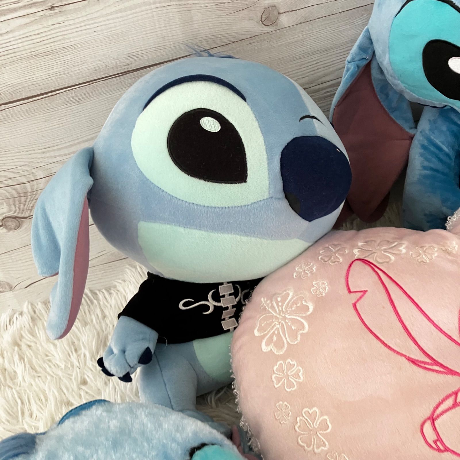 ディズニー　スティッチ　エンジェル　リロイ　ぬいぐるみ　まとめ売り　大量 エンジェル・リロイ・ジャンバ博士たちのぬいぐるみ！セガプライズ