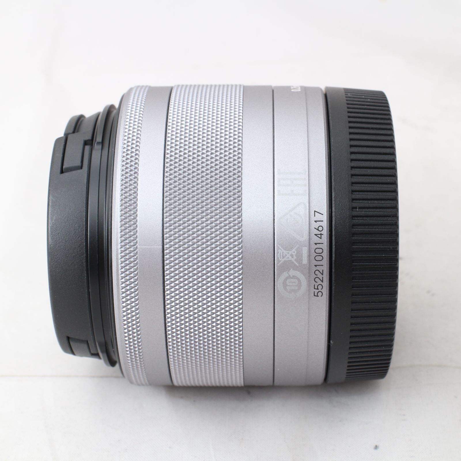 ☆美品☆ Canon 標準ズームレンズ EF-M15-45mm F3.5-6.3IS STM (シルバー) ミラーレス一眼対応  EF-M15-45ISSTMSL #2384