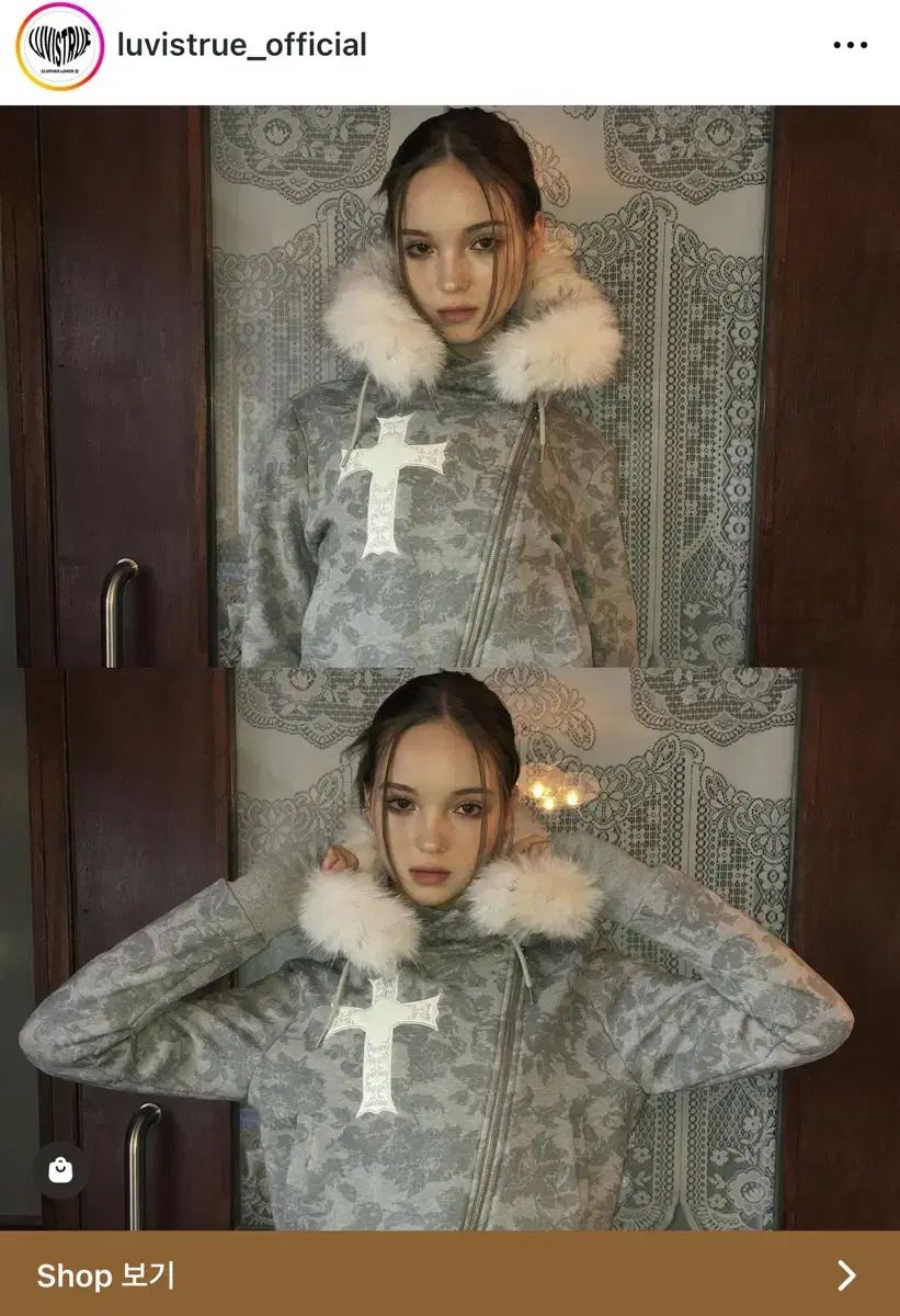 ラブイズトゥルー ファー フーディー ジップアップ