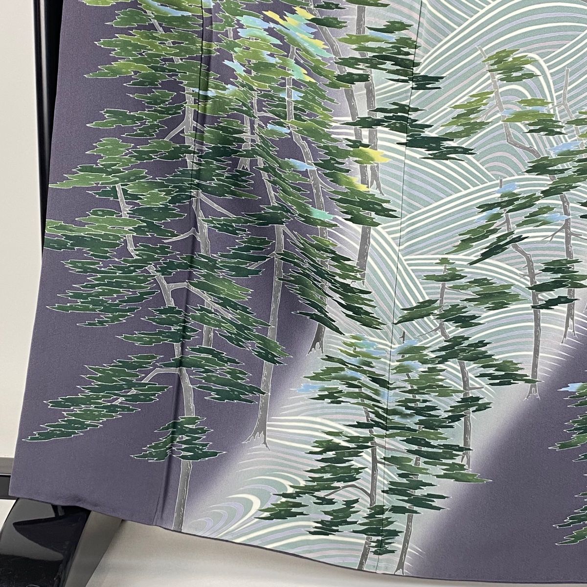 E 本場結城紬 100亀甲 灰白色 花模様 正絹 袷 着物 着丈166.5 E 本場結城紬 100亀甲 灰白色 花模様 正絹 袷 着物 着丈166.5 楽天市場