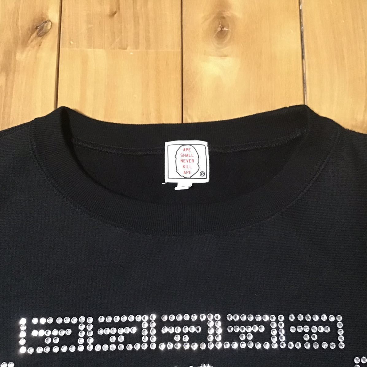 スワロフスキー 大猿 スウェット Mサイズ bathing ape スワロフスキー 大猿 スウェット Sサイズ black a bathing ape