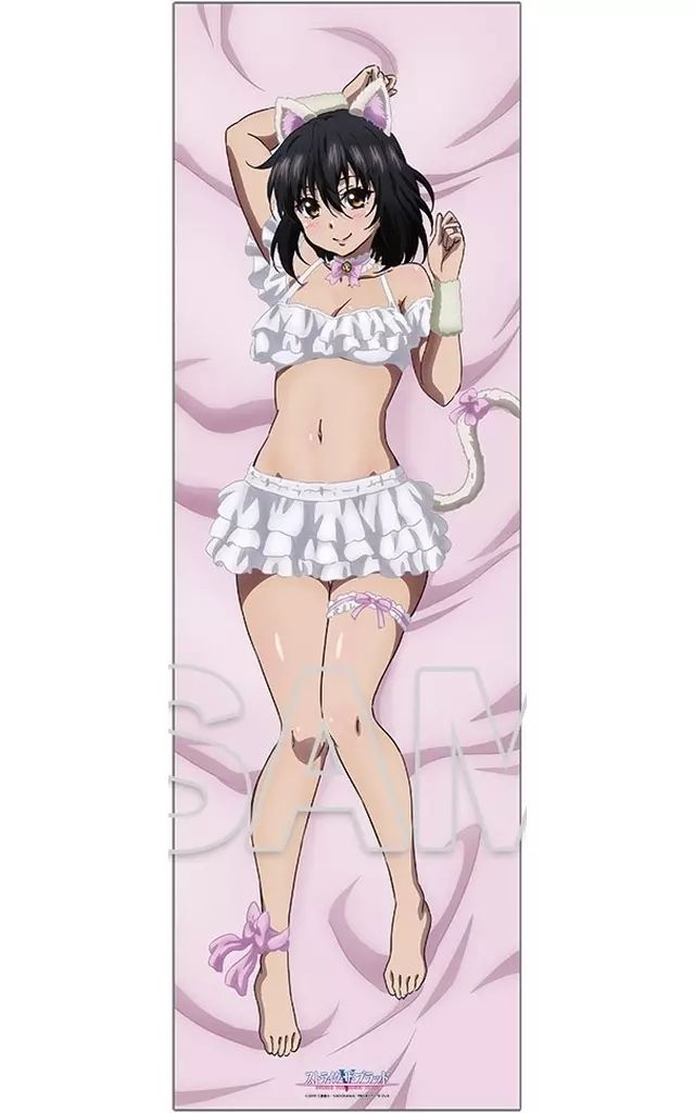 抱き枕カバー シーツ ブランケット 姫柊雪菜 Ver.ラブリーキャット 抱き枕カバー ストライク ザ ブラッド